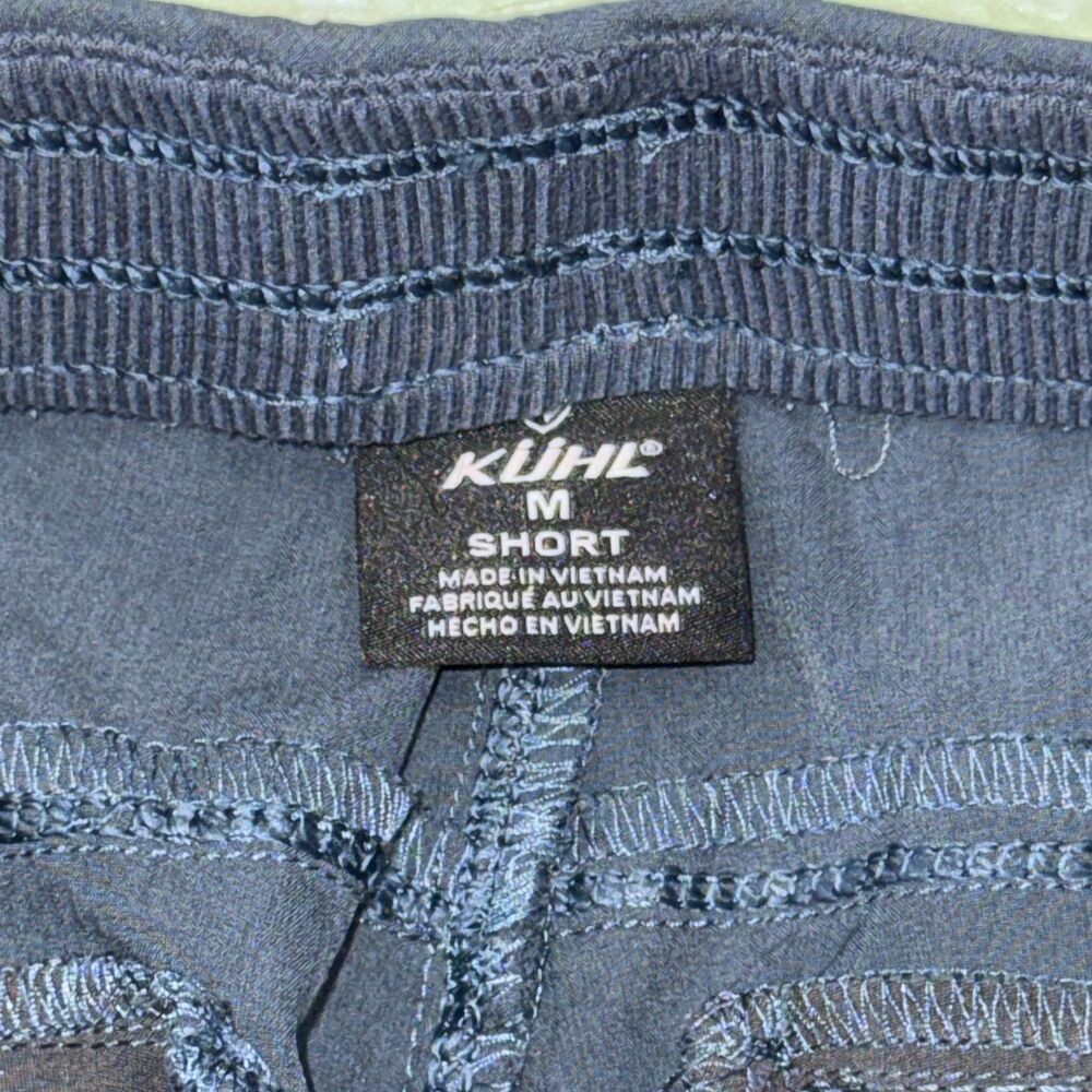 Kuhl Freeflex Move Pants Womens Medium Short Steel Blue Hiking Gorpcore FLAWED - Picture 6 of 10